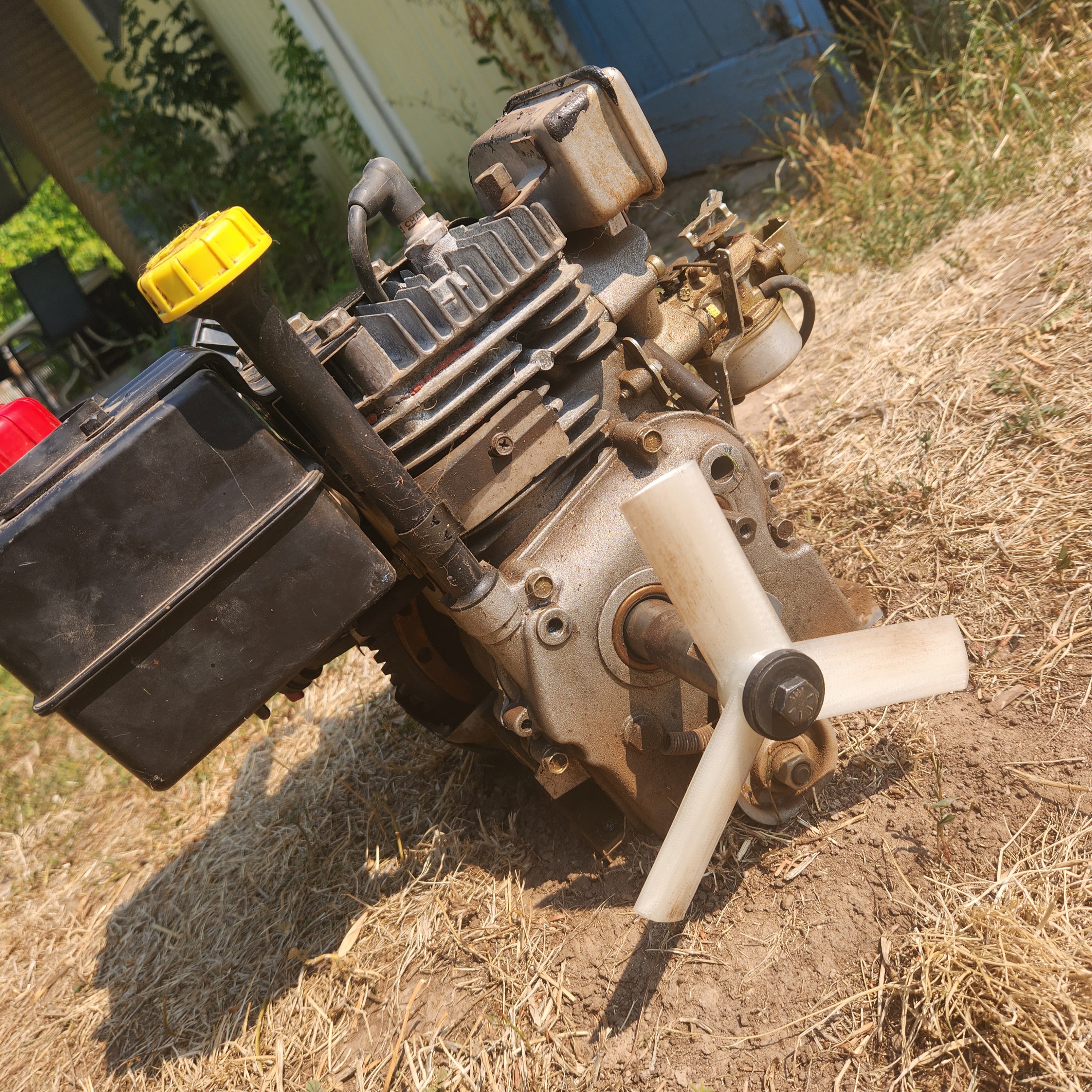 Rebuilt Engine with Printed Propeller