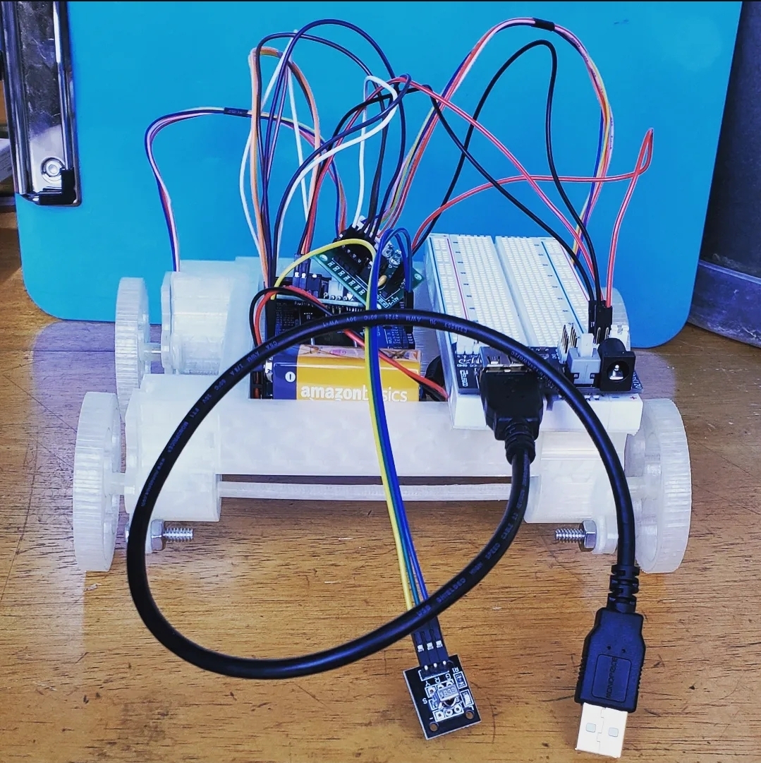 Remote control robot prototype
